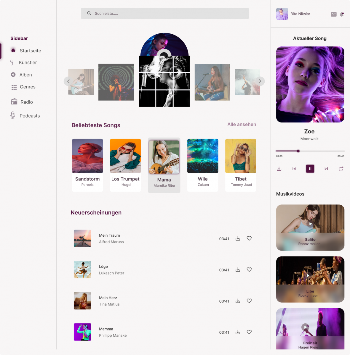 UX/UI Website Design